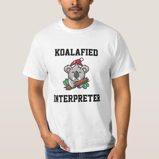 Koalafied Interpreter T-Shirt (Voorkant)