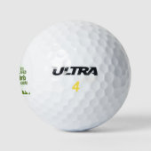 Koalafied klimt deze stok, Funny Cool Koala Golfballen (Logo)