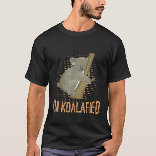 Koalafied Koala Pun Dierenvriend Funny Joke T-shirt (Voorkant)