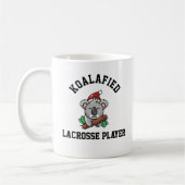 Koalafied Lacrosse Player Koffiemok (Links)
