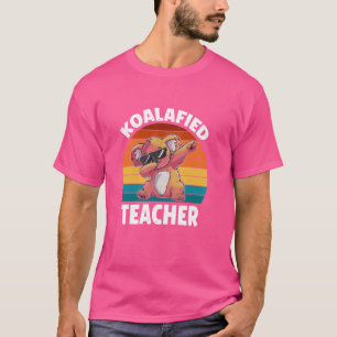 Koalafied Leraar School Leraar Funny Koala Lover T-shirt