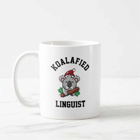 Koalafied Linguist Koffiemok (Links)