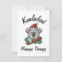 Koalafied Massage Therapie Kaart