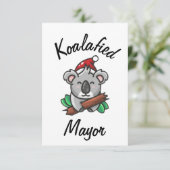 Koalafied Mayor Kaart (Staand voorkant)