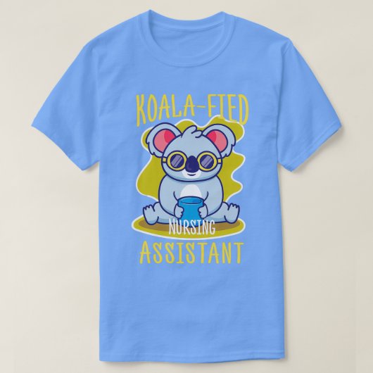 Koalafied Nursing Assistant T-shirt (Design voorkant)