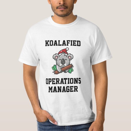 Koalafied Operations Manager T-Shirt (Voorkant)