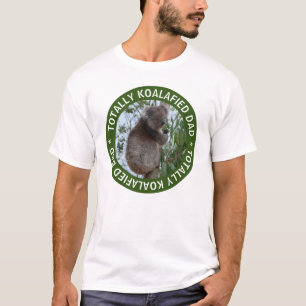 Koalafied Papa Gekwalificeerd Koala Australië Vade T-shirt