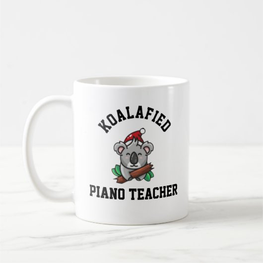Koalafied Pianoleraar Koffiemok (Links)