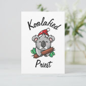 Koalafied Priesterkaart Kaart (Staand voorkant)