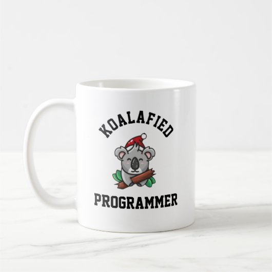 Koalafied Programmer Koffiemok (Links)