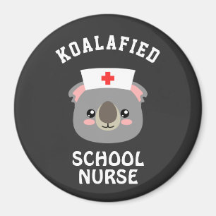Koalafied School Nurse Magneet