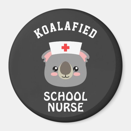 Koalafied School Nurse Magneet (Voorkant)