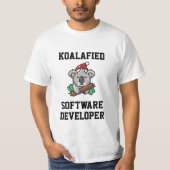 Koalafied Software Developer T-Shirt (Voorkant)