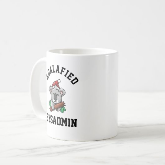 Koalafied Sysadmin Koffiemok (Voorkant links)