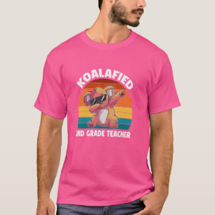 Koalafied tweedegraads leraar Funny Koala Lover T-shirt