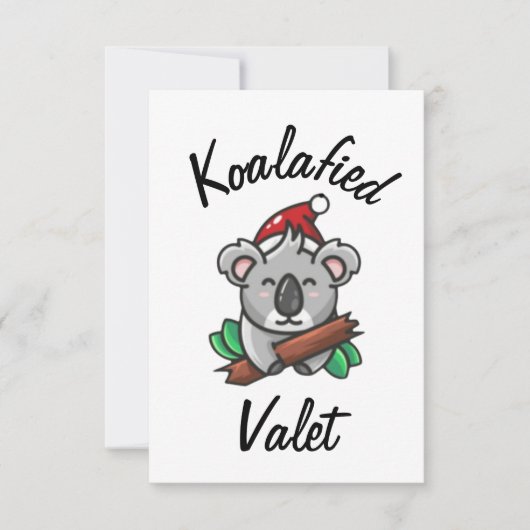 Koalafied Valetkaart Kaart (Voorkant)