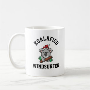 Koalafied Windsurfer Koffiemok