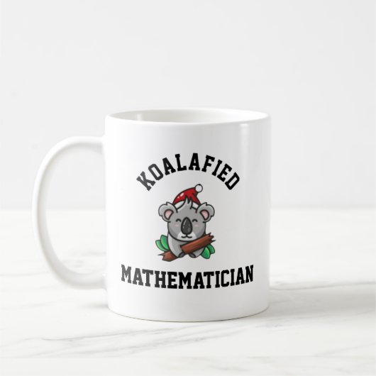 Koalafied wiskundige koffiemok (Links)