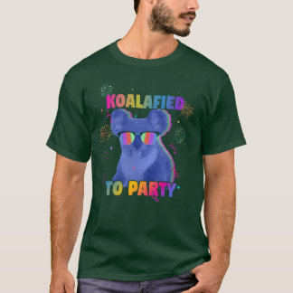 Koalafiedo Feestbeest Pun familie T-shirt