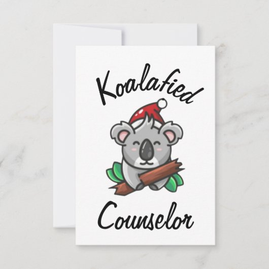 Koalageworden Advieskaart Kaart (Voorkant)