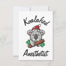 Koalageworden Anesthesist Kaart