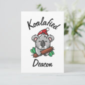 Koalageworden Diaken Kaart (Staand voorkant)