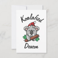 Koalageworden Diaken Kaart