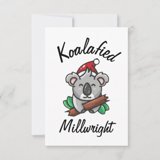 Koalageworden Millwright Kaart (Voorkant)