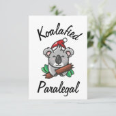Koalageworden Paralegal Kaart (Staand voorkant)