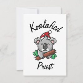 Koalageworden Priesterkaart Kaart