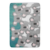 Koalas Bath Mat (Voorkant Verticaal)