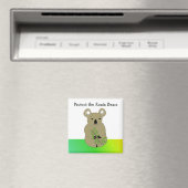 Koala's beschermen magneet (Insitu (Vaatwasser))