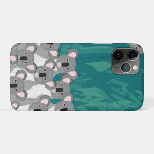 Koalas Case-Mate iPhone Case (Achterkant (horizontaal))