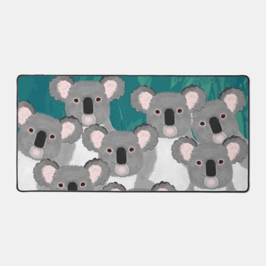 Koalas Desk Mat (Voorkant)