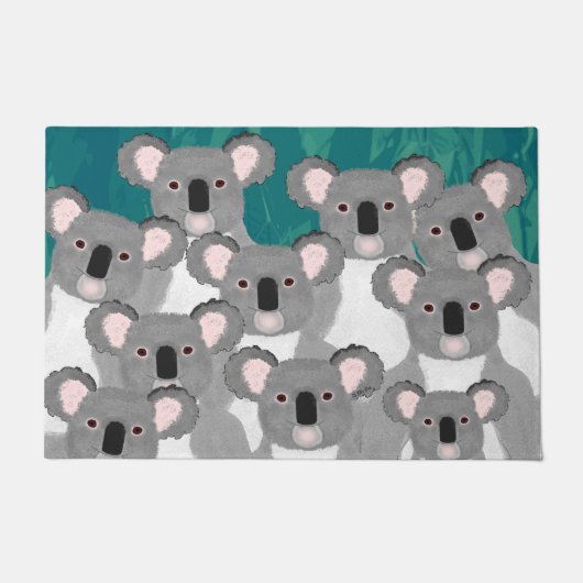 Koalas Doormat Deurmat (Voorkant)