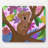 Koalas hangt gewoon rond muismat (Voorkant)