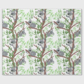 Koala's In Een Boom Cadeaupapier (Vlak)