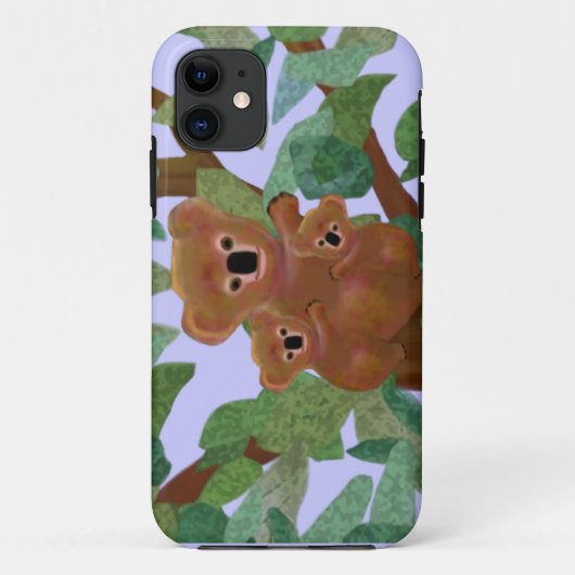 Koalas in het Eucalyptus IPhone 5-Hoesje Case-Mate iPhone Case (Achterkant)