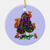 Koalas Kerstochtendversieringen Keramisch Ornament (Voorkant)