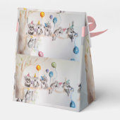 Koalas Koala Art Verjaardagsfeestje Cake Favor Box Bedankdoosjes (Achterkant)