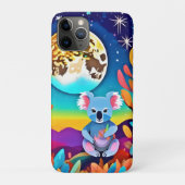 Koala's maanverlichte nacht Case-Mate iPhone case (Achterkant)