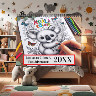 Koala's naar kleur: een leuk avontuur 20XX Kalender
