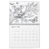 Koala's naar kleur: een leuk avontuur 20XX Kalender (Feb 2026)