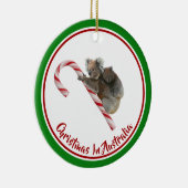 Koala's op snoepriet in Down Under  Keramisch Ornament (Rechts)