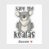 Koala's Redden Sticker (Vel)