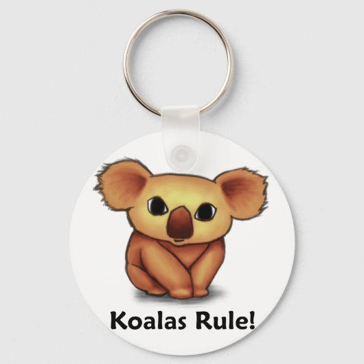Koalas-regel! Sleutelhanger (Voorkant)