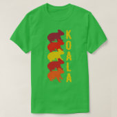 Koalas Retro T-shirt (Design voorkant)