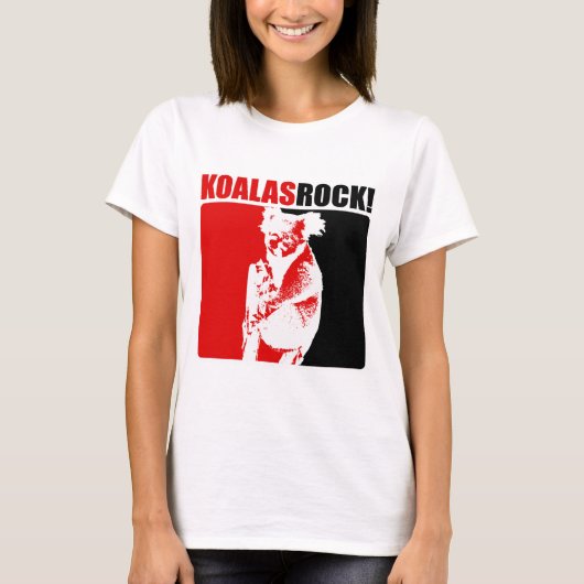 Koalas Rock! #8 T-shirt (Voorkant)