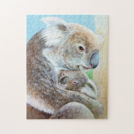 Koalas schilder puzzel