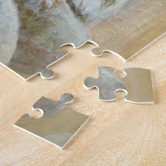 Koalas schilder puzzel legpuzzel (Zijkant)